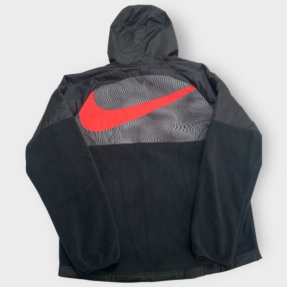 Nike Liverpool FC Winterized Full Zip Fleece Lined Jacket Mens size L DN3112-010 - Picture 9 of 12